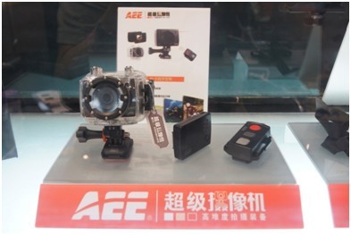 AEE超級攝像機強勢出擊 閃耀亞洲戶外展